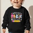 Watch Out Pre-K Here I Come Back To School Boy Girl Kids Graphic Toddler Sweatshirt