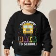 Welcome Back To School Bus Driver First Day Of School Graphic Toddler Sweatshirt Welcome Back To School Bus Driver First Day Of School Graphic Toddler Sweatshirt