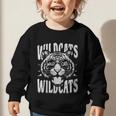 Wildcats School Sports Fan Team Spirit Back To School Graphic Toddler Sweatshirt Wildcats School Sports Fan Team Spirit Back To School Graphic Toddler Sweatshirt