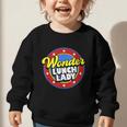Wonder Lunch Lady Super Woman Power Superhero Back To School Graphic Toddler Sweatshirt Wonder Lunch Lady Super Woman Power Superhero Back To School Graphic Toddler Sweatshirt