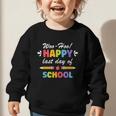 Woo-Hoo Happy Last Day Of School Fun Back To School Graphic Toddler Sweatshirt Woo-Hoo Happy Last Day Of School Fun Back To School Graphic Toddler Sweatshirt