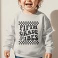 1st Day Of 5th Grade Vibes Retro Girls Back To School Boys Graphic Toddler Sweatshirt 1st Day Of 5th Grade Vibes Retro Girls Back To School Boys Graphic Toddler Sweatshirt