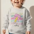 1st Grade Vibes Girl Coquette Bow First Grade Back To School Graphic Toddler Sweatshirt 1st Grade Vibes Girl Coquette Bow First Grade Back To School Graphic Toddler Sweatshirt