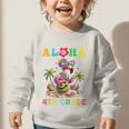 Aloha Fourth Grade Flamingo Hawaii Back To School Kids Girl Premium Tri-Blend Graphic Toddler Sweatshirt Aloha Fourth Grade Flamingo Hawaii Back To School Kids Girl Premium Tri-Blend Graphic Toddler Sweatshirt