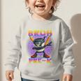 Bruh I'm In Pre-K Back To School Italian Brainrot Premium Tri-Blend Graphic Toddler Sweatshirt