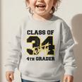 Class Of 2034 4th Grader Elementary School Back To School Graphic Toddler Sweatshirt Class Of 2034 4th Grader Elementary School Back To School Graphic Toddler Sweatshirt