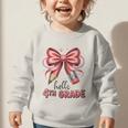 Coquette 4th Grade First Day Of Back To School Girls Outfits Graphic Toddler Sweatshirt