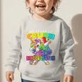 Crush Kindergarten Dabbing Unicorn Back To School Girls Performance Graphic Toddler Sweatshirt
