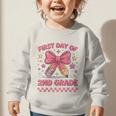 First Day Of 2nd Grade Coquette Back To School Girls Kids Graphic Toddler Sweatshirt First Day Of 2nd Grade Coquette Back To School Girls Kids Graphic Toddler Sweatshirt