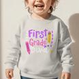 First Grade Diva Welcome Back To School 1st Grade Kids Performance Graphic Toddler Sweatshirt First Grade Diva Welcome Back To School 1st Grade Kids Performance Graphic Toddler Sweatshirt