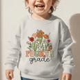 Groovy Fourth Grade Wildflowers Back To School 4th Grade Graphic Toddler Sweatshirt