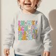 Groovy In My School Secretary Era Back To School Graphic Toddler Sweatshirt Groovy In My School Secretary Era Back To School Graphic Toddler Sweatshirt