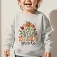 Groovy Third Grade Wildflowers Back To School 3rd Grade Graphic Toddler Sweatshirt Groovy Third Grade Wildflowers Back To School 3rd Grade Graphic Toddler Sweatshirt