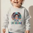 Hello 1st Grade Girl Back To School Kids Boys Girls Graphic Toddler Sweatshirt