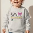Hello 5th Grade Girls Coquette Fifth Grade Back To School Graphic Toddler Sweatshirt Hello 5th Grade Girls Coquette Fifth Grade Back To School Graphic Toddler Sweatshirt