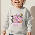 Hello Second 2nd Grade Leopard Tie Dye Girl Back To School Graphic Toddler Sweatshirt