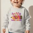 Hello Third Grade Back To School Pencil Tie Dye 3rd Grade Performance Graphic Toddler Sweatshirt Hello Third Grade Back To School Pencil Tie Dye 3rd Grade Performance Graphic Toddler Sweatshirt