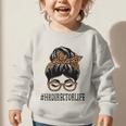 HR Director Leopard Messy Bun Appreciation Back To School Performance Graphic Toddler Sweatshirt HR Director Leopard Messy Bun Appreciation Back To School Performance Graphic Toddler Sweatshirt
