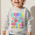 Im Ready To Rock 4th Grade Back To School 4th Grade Guitar Performance Graphic Toddler Sweatshirt Im Ready To Rock 4th Grade Back To School 4th Grade Guitar Performance Graphic Toddler Sweatshirt