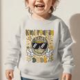 Kindergarten Camo Camouflage Smile Face Back To School Kids Graphic Toddler Sweatshirt