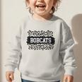 Leopard Bobcats School Spirit Fan Team Back To School Graphic Toddler Sweatshirt Leopard Bobcats School Spirit Fan Team Back To School Graphic Toddler Sweatshirt