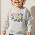 Minions Back To School Sketched Graphic Toddler Sweatshirt