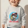 O’Fish-Ally a 1st Grade Mom Back To School Premium Tri-Blend Graphic Toddler Sweatshirt