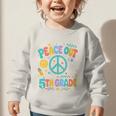 Peace Out 5th Grade Retro Back To School Students Graphic Toddler Sweatshirt Peace Out 5th Grade Retro Back To School Students Graphic Toddler Sweatshirt