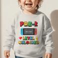Pre-K Level Unlocked Back To School Video Game Graphic Toddler Sweatshirt