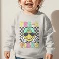 Pre-K Vibes Smile Face Back To School Pre-K Graphic Toddler Sweatshirt Pre-K Vibes Smile Face Back To School Pre-K Graphic Toddler Sweatshirt
