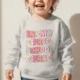 In My Preschool Era Retro Cute Groovy Pre K Back To School Graphic Toddler Sweatshirt In My Preschool Era Retro Cute Groovy Pre K Back To School Graphic Toddler Sweatshirt