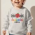 Preschool Vibes Retro Groovy Apple Back To School Graphic Toddler Sweatshirt Preschool Vibes Retro Groovy Apple Back To School Graphic Toddler Sweatshirt