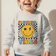 Preschool Vibes Retro Groovy Back To School Pre-K Graphic Toddler Sweatshirt Preschool Vibes Retro Groovy Back To School Pre-K Graphic Toddler Sweatshirt