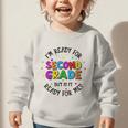 Ready For 2nd Grade But Is It Ready For Me Back To School Graphic Toddler Sweatshirt Ready For 2nd Grade But Is It Ready For Me Back To School Graphic Toddler Sweatshirt