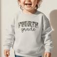 Retro Fourth Grade Camo Back To School Girls Boys 4th Grade Graphic Toddler Sweatshirt Retro Fourth Grade Camo Back To School Girls Boys 4th Grade Graphic Toddler Sweatshirt