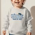 Senior 2027 Blue Girls Class Of 27 Back To School Graphic Toddler Sweatshirt Senior 2027 Blue Girls Class Of 27 Back To School Graphic Toddler Sweatshirt