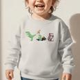 Solid Liquid Gas Dinosaur Back To School Premium Tri-Blend Graphic Toddler Sweatshirt Solid Liquid Gas Dinosaur Back To School Premium Tri-Blend Graphic Toddler Sweatshirt