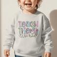 Teach Them To Be Kind Leopard Kindergarten Back To School Graphic Toddler Sweatshirt Teach Them To Be Kind Leopard Kindergarten Back To School Graphic Toddler Sweatshirt