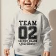 Team 2nd Grade All-Stars Back To School Sports Jersey Graphic Toddler Sweatshirt Team 2nd Grade All-Stars Back To School Sports Jersey Graphic Toddler Sweatshirt