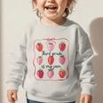 Third Grade Is My Jam Strawberry 3rd Grade Back To School Graphic Toddler Sweatshirt