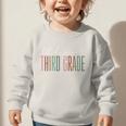 Third Grade Oh Hey Retro Back To School 3rd Grade Performance Graphic Toddler Sweatshirt Third Grade Oh Hey Retro Back To School 3rd Grade Performance Graphic Toddler Sweatshirt