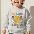 Third Grade Vibes Retro Smile Back To School 3rd Grade Team Graphic Toddler Sweatshirt Third Grade Vibes Retro Smile Back To School 3rd Grade Team Graphic Toddler Sweatshirt