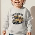 Transportation Squad Bus Drivers Back To School Graphic Toddler Sweatshirt Transportation Squad Bus Drivers Back To School Graphic Toddler Sweatshirt