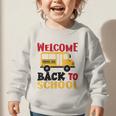 Welcome Back To School For Bus Drivers First Day Of School Graphic Toddler Sweatshirt