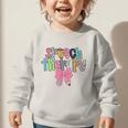 Women Speech Therapy Coquette Bow Pencil Back To School SLP Graphic Toddler Sweatshirt Women Speech Therapy Coquette Bow Pencil Back To School SLP Graphic Toddler Sweatshirt