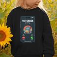 1st Grade Is Calling First Day Back To School First Grade Graphic Toddler Sweatshirt