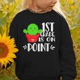 1st Grade Is On Point Cactus Back To School Graphic Toddler Sweatshirt 1st Grade Is On Point Cactus Back To School Graphic Toddler Sweatshirt