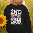 2nd Grade Vibes Shirt Back To School Second Grade Boy Girl Graphic Toddler Sweatshirt 2nd Grade Vibes Shirt Back To School Second Grade Boy Girl Graphic Toddler Sweatshirt