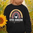 4th Grade Squad Rainbow Back To School Graphic Toddler Sweatshirt 4th Grade Squad Rainbow Back To School Graphic Toddler Sweatshirt