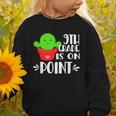 9th Grade Is On Point Cactus Back To School Graphic Toddler Sweatshirt
